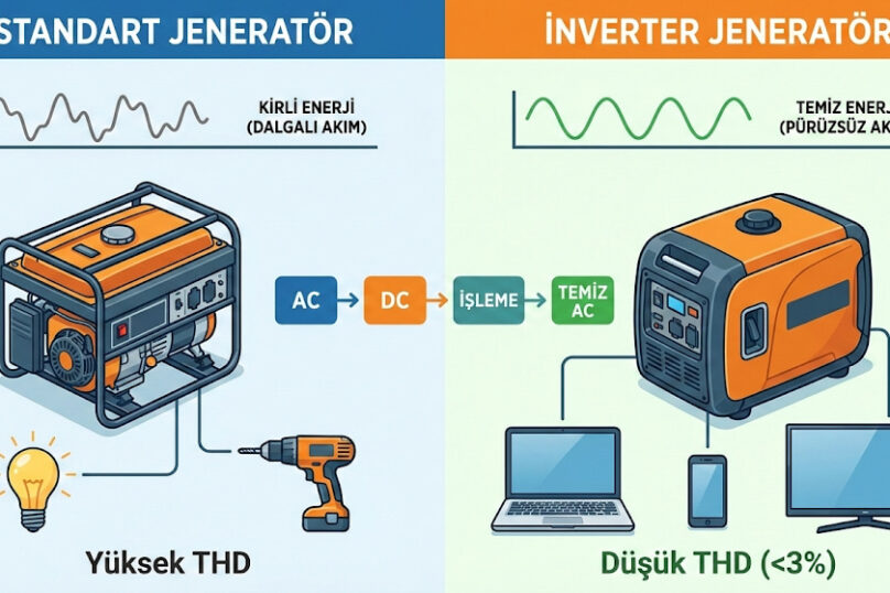 standart vs inverter